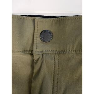 Orvis Cargo Shorts Mens 34 Olive Green Hiking Fishing Utility
